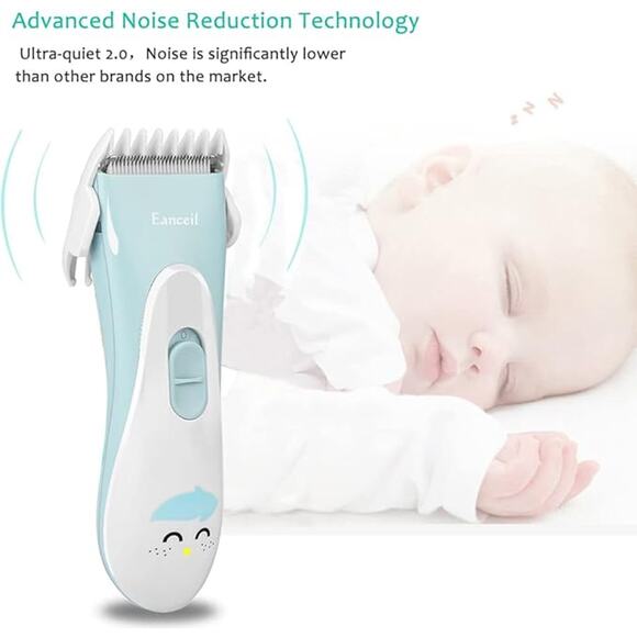 eanceil Other - Baby Hair Clippers, Ceramic Blade Electric Kids Hair Trimmer